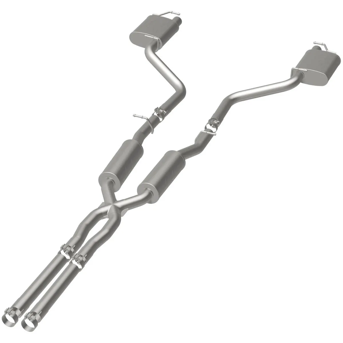 MagnaFlow 2015-2023 Chrysler 300 5.7L | 2015-2018 Dodge Charger 5.7L Street Series Cat-Back Performance Exhaust System 19226 product image