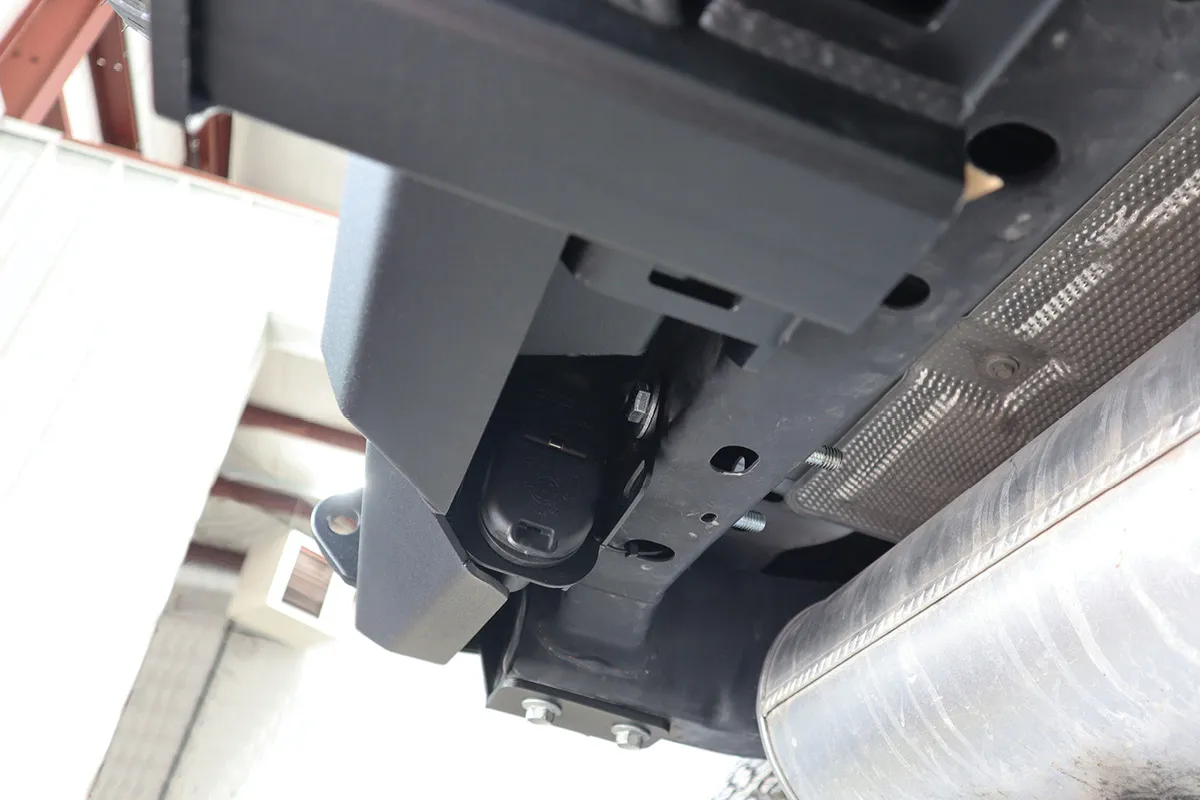 2021+ Bronco Trailer Hitch Plug Mount (Black Powder Coated) product image