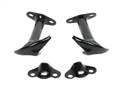 Kentrol Jeep CJ/YJ Hood Catch Pair 55-95 CJ and Wrangler YJ Powdercoat Black Kentrol