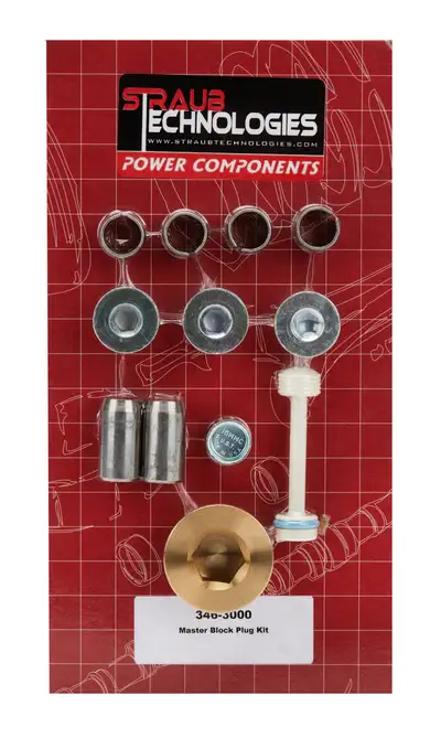 Straub Technologies LS Engine Plug Kit Master Block Kit