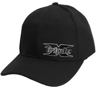 Triple X Race Components Hat Curved Bill With Triple X Logo