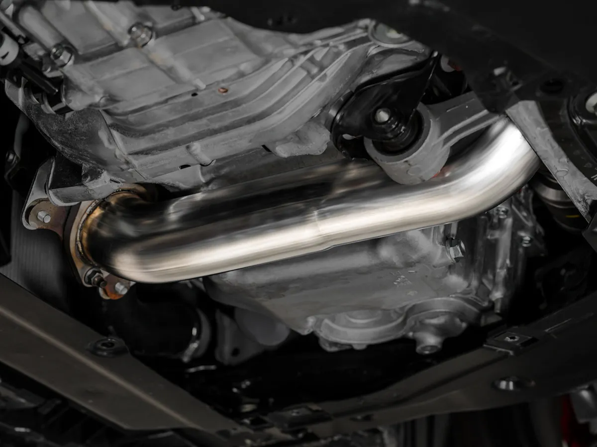 AWE Track Edition Exhaust for DE5 Integra Type-S - Triple Chrome Silver Tips product image