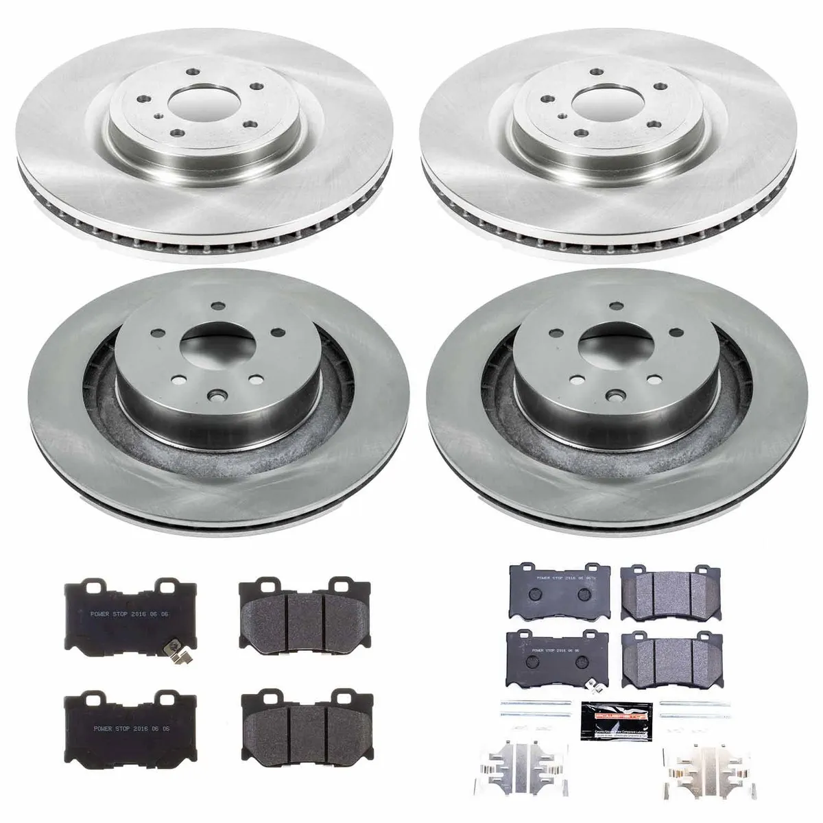 Track Day Spec Kit-Stage 2 Kit For Spec Racing Series/Advanced Track Day Enthusiasts: Rotors And Pads-For Use W/Race Tires product image