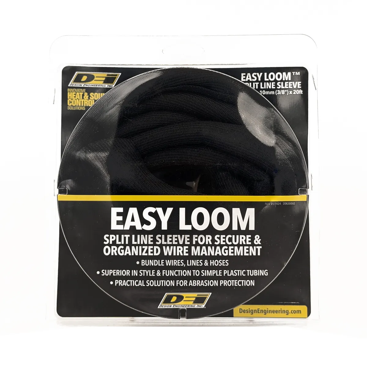 DEI 10652 Easy Loom Split Wire Sleeve 0.375 x 20' 010652 product image