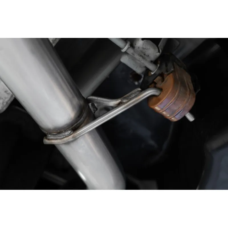 19-Up Ford Edge ST 2.0L EcoBoost V6 Aluminized Steel 2.5 Inch Axle-Back Dual Rear Exit MBRP product image