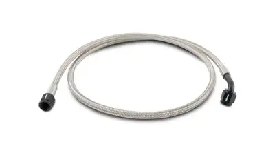 Vibrant Performance Vibrant Performance - 10279- Pre-Assembled Hose Assemblies, AN Hose Size: -4, Hose Length: 36 in, Hose End Style: Straight / 90 Degrees