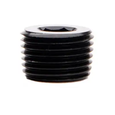 Fleece Performance Fleece Performance Black Anodized NPT Hex Socket Plug