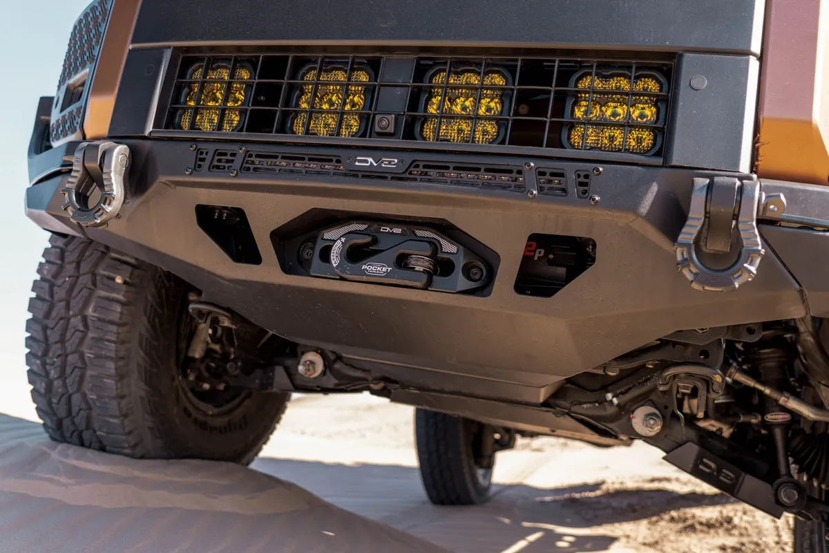 DV8 OFFROAD 2024-2026 Toyota Land Cruiser Spec Series Front Bumper FBTL4-02 product image