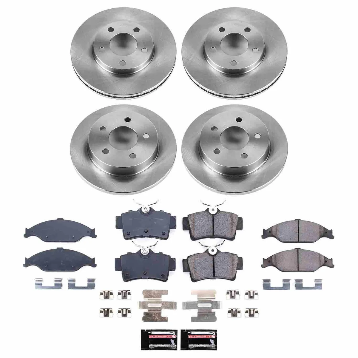 Z17 Direct Replacement Kit: Rotors; Ceramic Pads W/Hardware product image