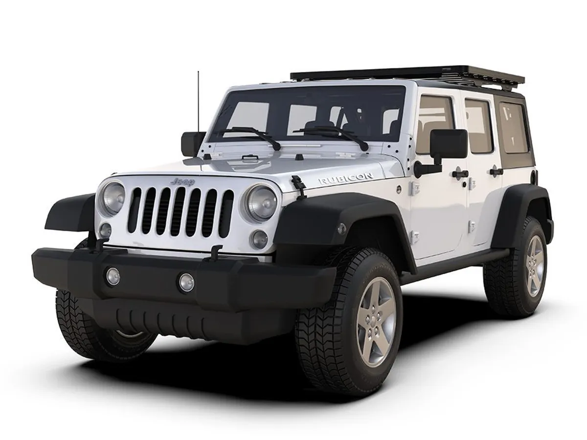 Front Runner Jeep Wrangler JK 4 Door (2007-2018) Extreme Slimline II 1/2 Roof Rack Kit product image