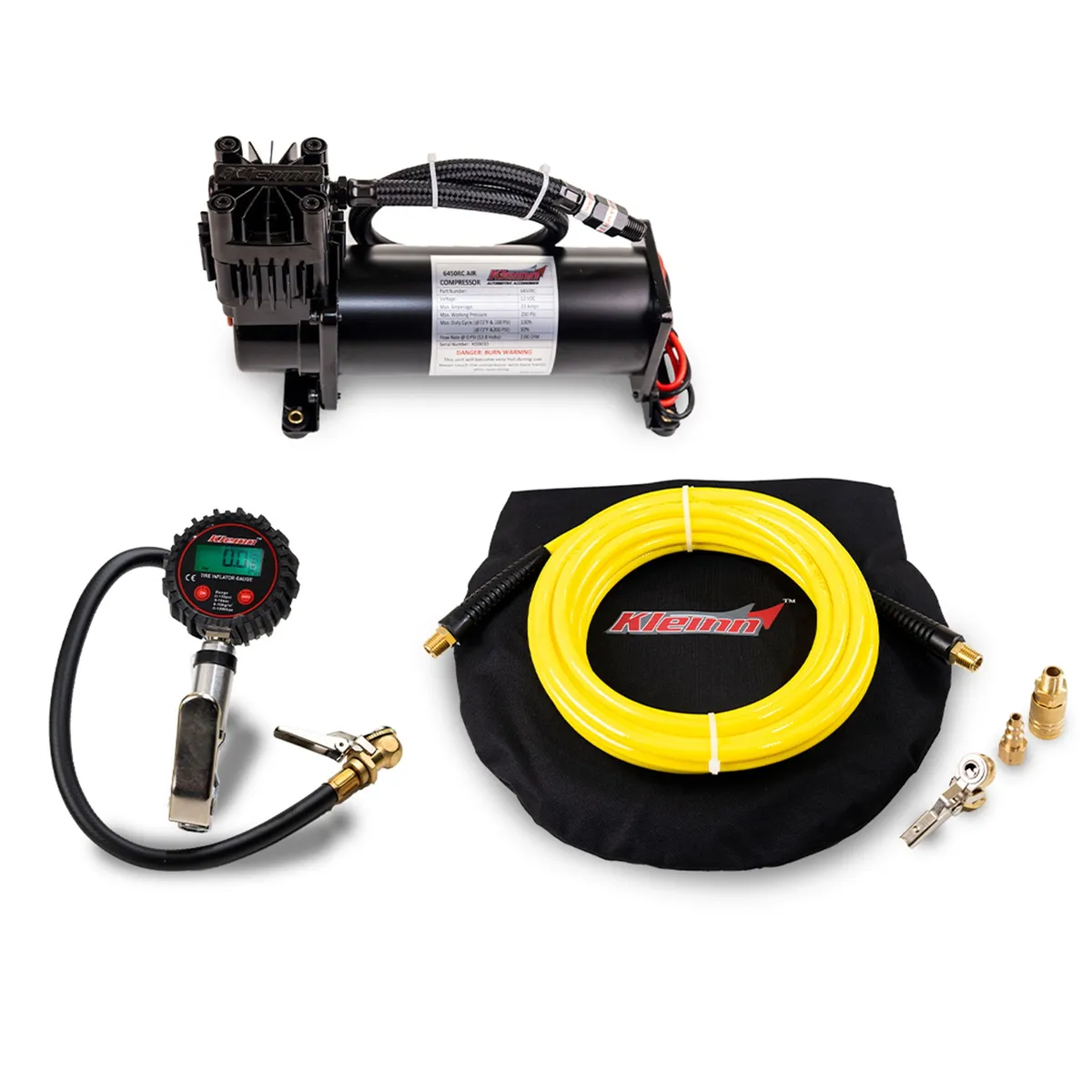 Add-On Compressor; Includes 150/200 PSI Air Compressor PN[6450RC]; For Use w/PN[JL-JK-OBA]; product image