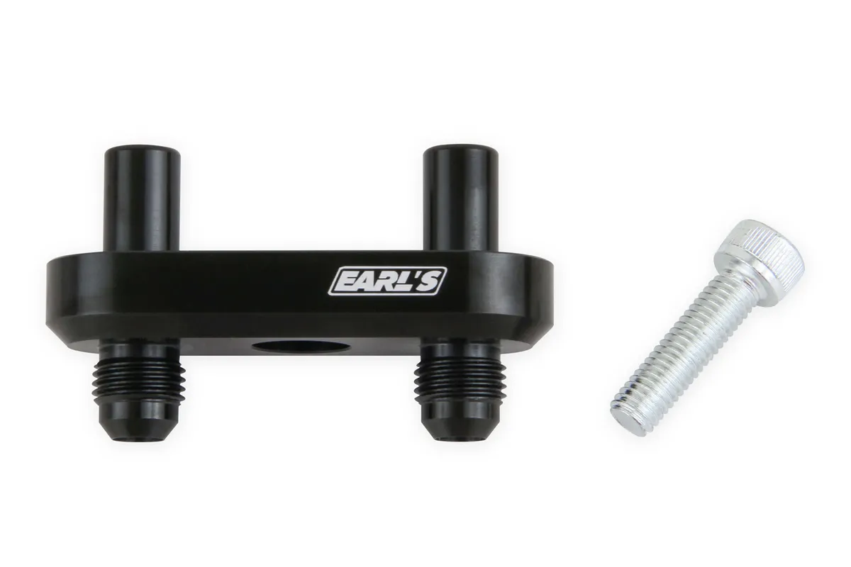 Earl's Performance Trans Oil Cooler Adapter GM 6L80/6L90/8L90E