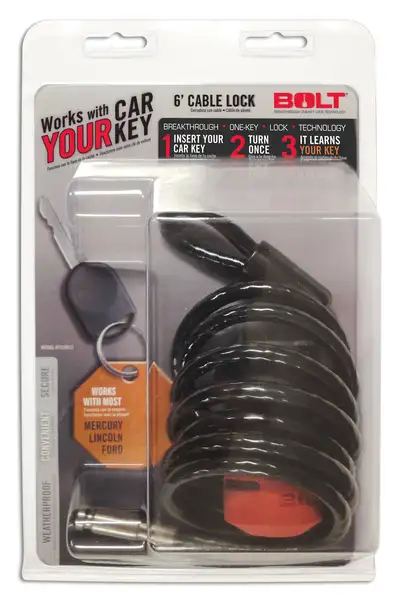 BOLT (Clamshell)9614 F150/9615 F250/F350 6ft Cable Lock