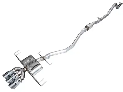 AWE Tuning AWE Touring Edition Exhaust for DE5 Integra Type-S - Triple Chrome Silver Tips