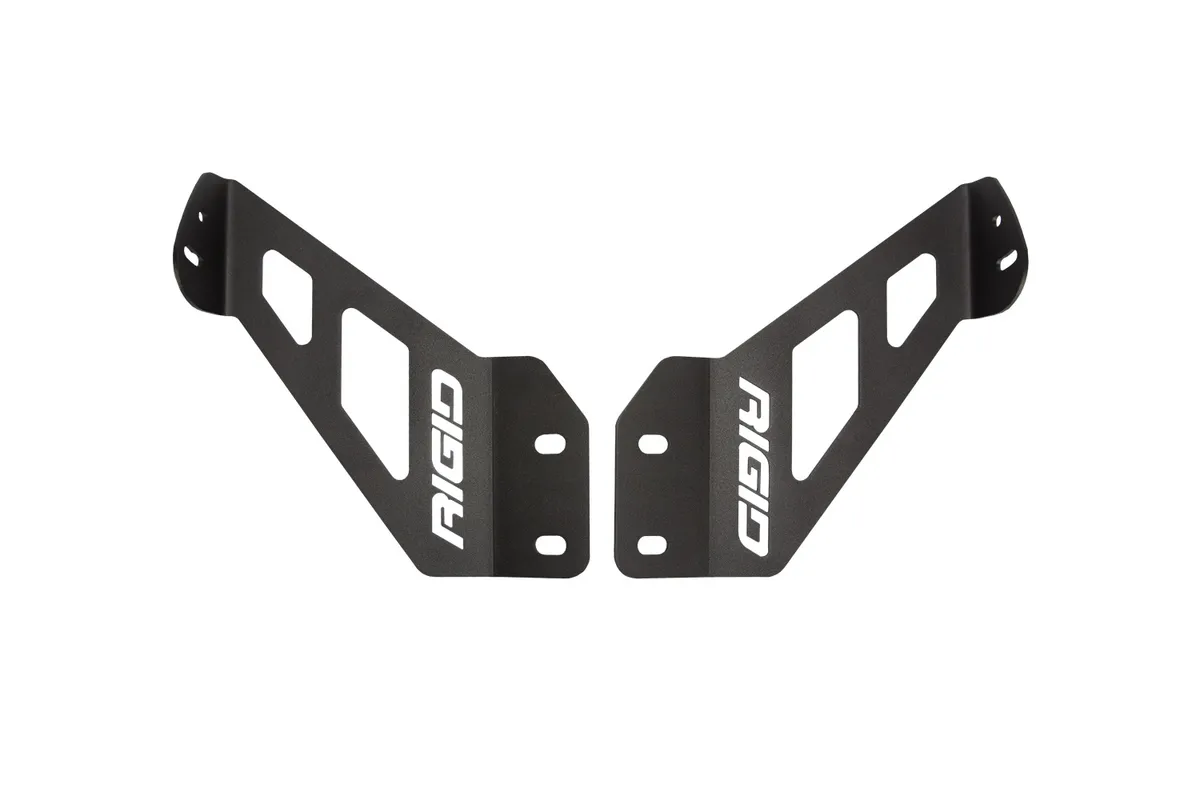 RIGID Industries 18-Pres Jeep Wrangler JL Adapt Hood Mount Fits 20 Inch Adapt Series RIGID Industries