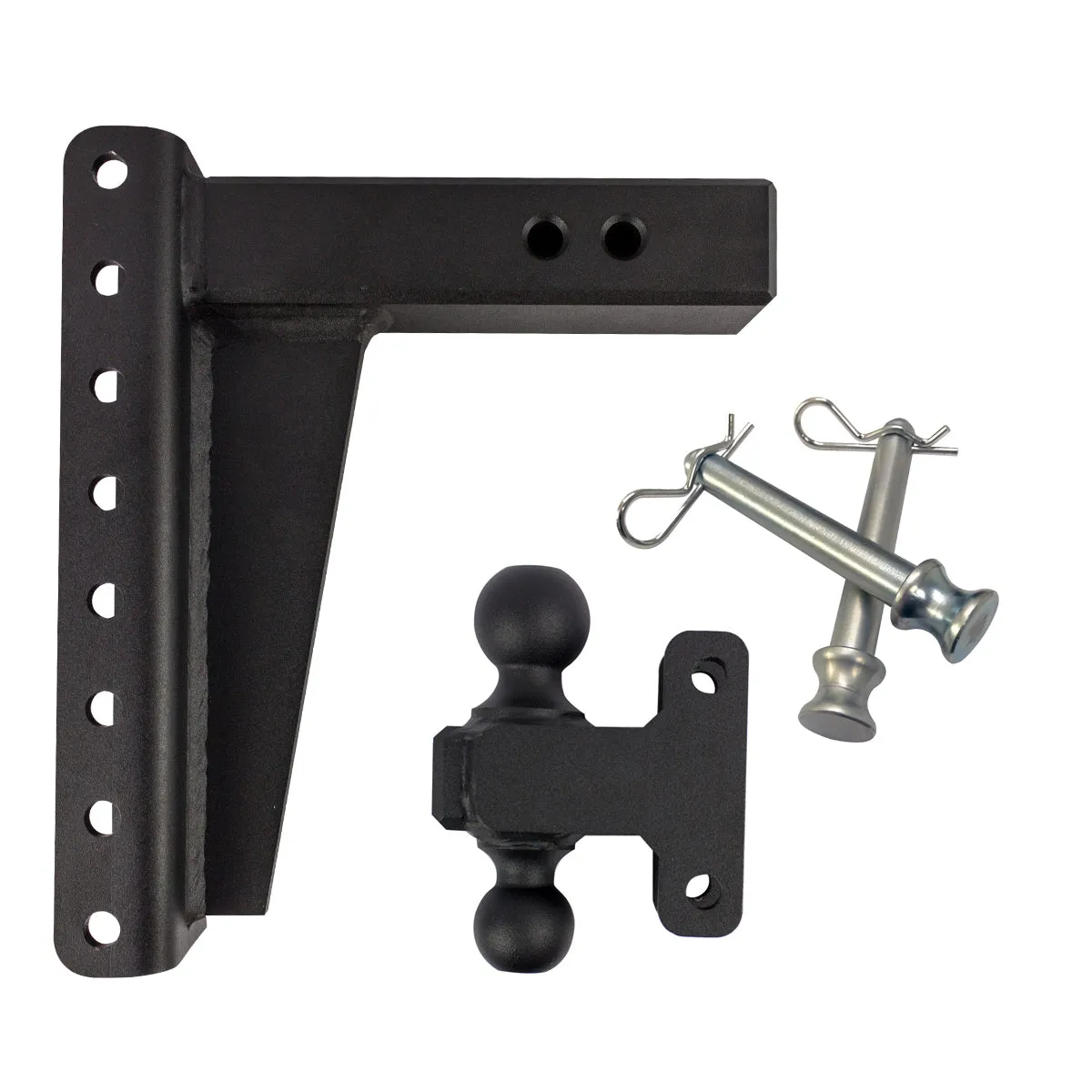 2.5" Heavy Duty 10" Drop/Rise Hitch - 2" & 2 5/16" Dual Ball (No Additional Cost) product image