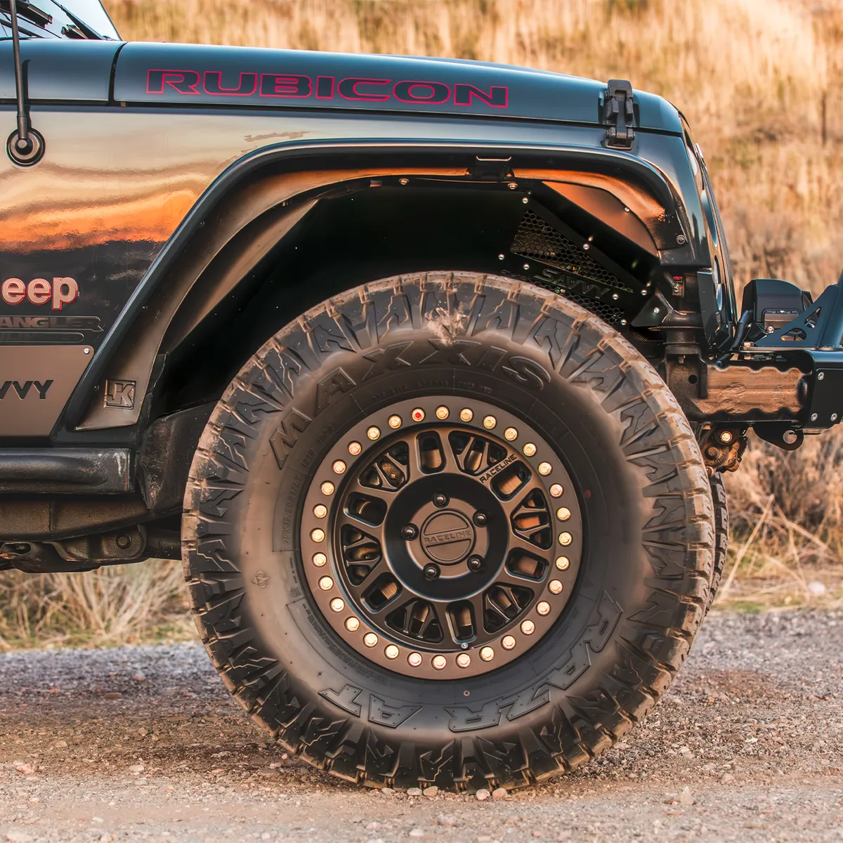 0718 Wrangler Front Inner Fender Liner Raw product image