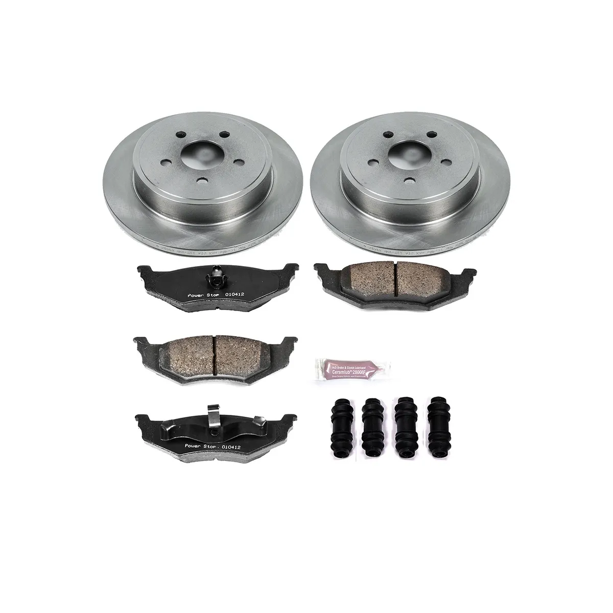 Autospecialty Brake Kit Rear 2003-2010 Chrysler pt Cruiser 2003-2005 Dodge Neon product image