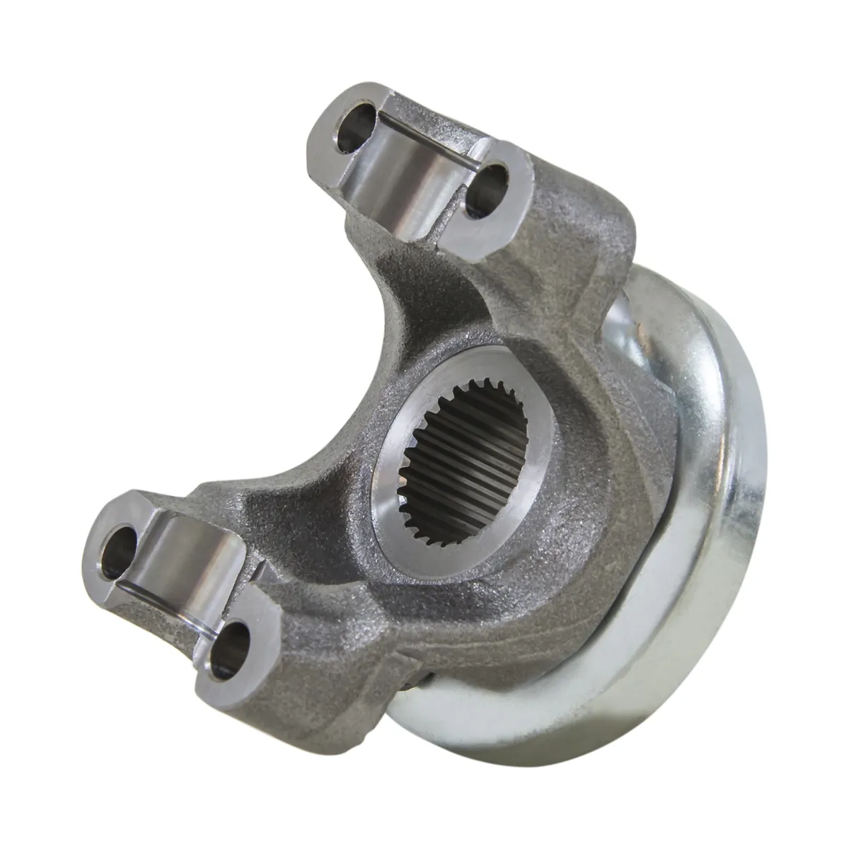 Yoke For GM 8.2 Inch With A 1310 U/Joint Size. This Yoke Uses U-Bolts. 8.2 Inch GM 1310 U-Bolt Type Pinion Yoke Yukon Gear product image