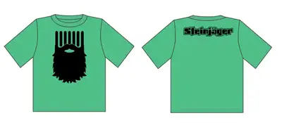 Steinjager Steinjäger Antique Irish Green Shirts The Beard Size M