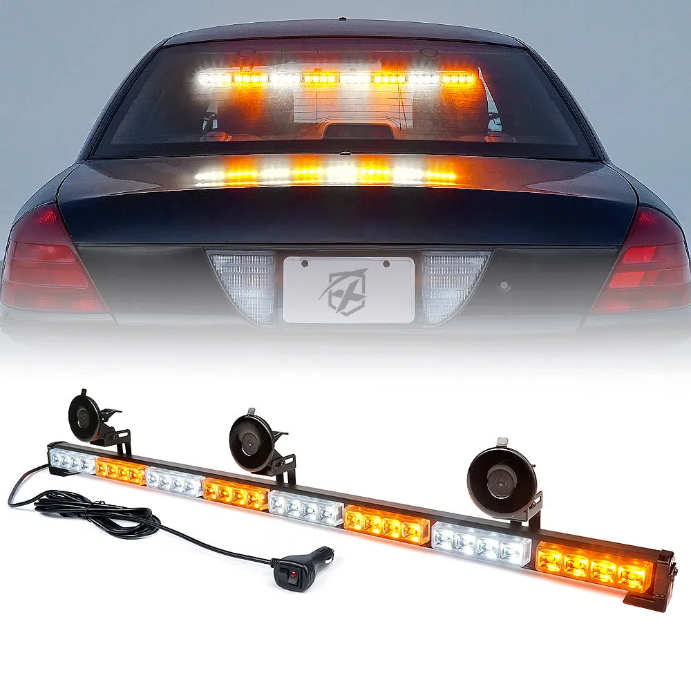 "Xprite 35"" Controller LED 8 Series Traffic Advisor Strobe Light Bar" product image