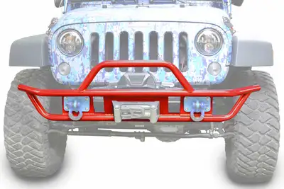 Steinjager Steinjäger Bumpers Wrangler JK 2007-2018 Bumper, Front, Tube Red Baron