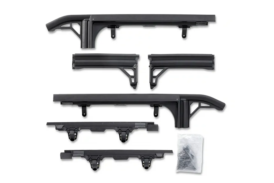 Bestop Jeep Door Surrounds For Jeep 2018-Current Wrangler JL 4 Door Black Polypropylene Bestop