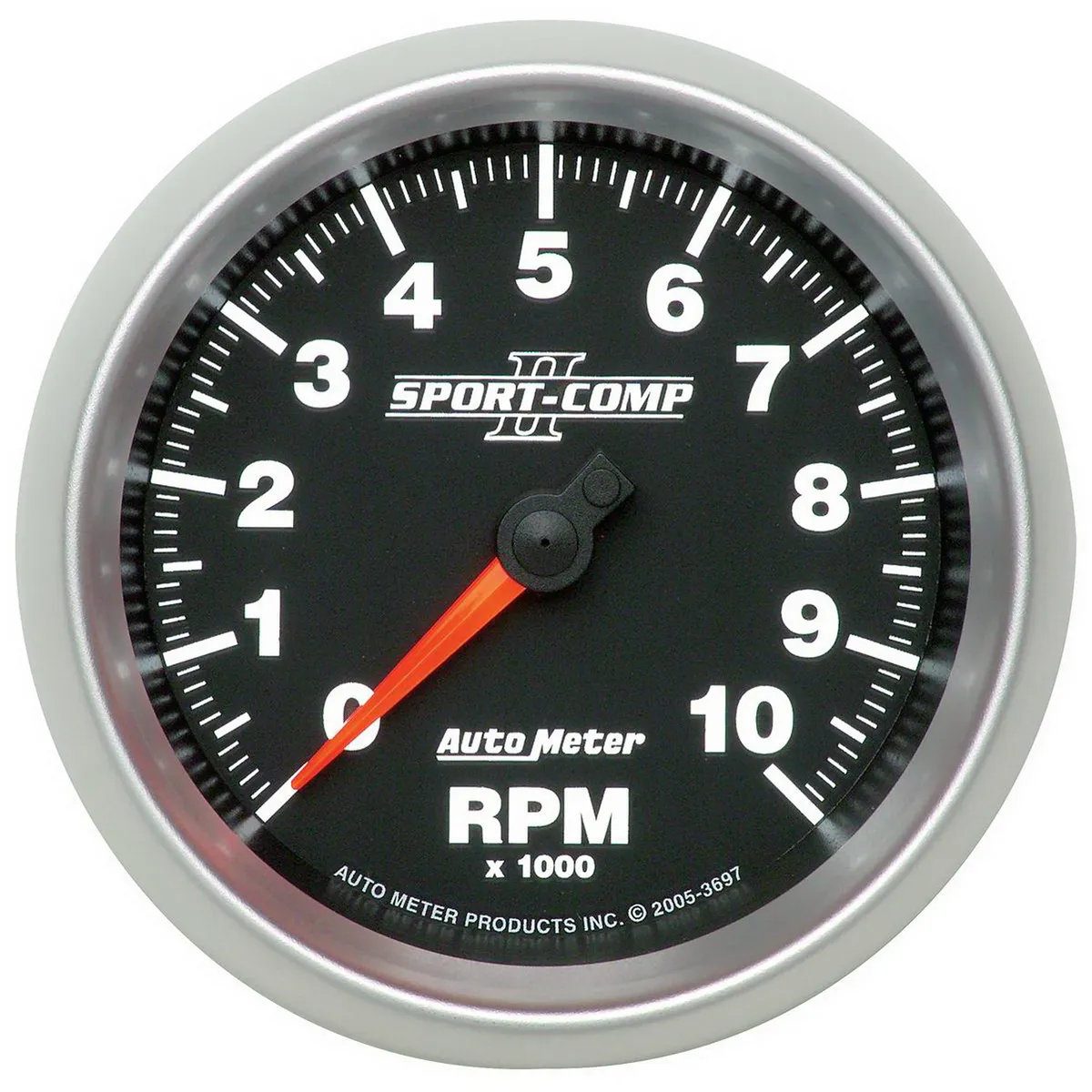 Gauge, Tachometer, 3 3/8", 10k RPM, In-Dash, Sport-Comp II product image