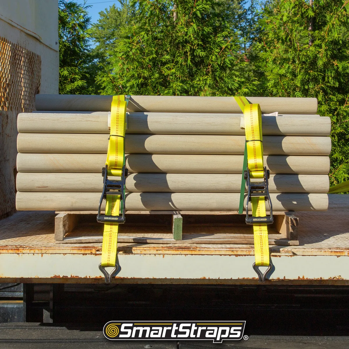 14ft 5000lb Ratchetx Ratchet Tie Down 2 pk Yellow product image