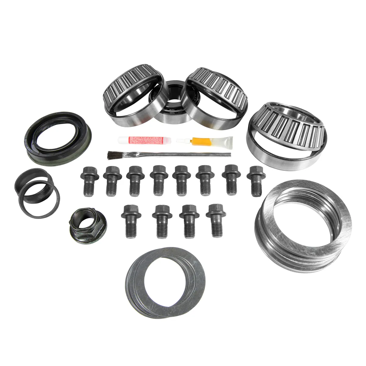 Yukon Master Overhaul kits give you all the high quality parts you need to start finish every differential job. Yukon offers more tailor-made kits than any other manufacturer in the industry to meet your specific installation needs. This kit uses Timken product image