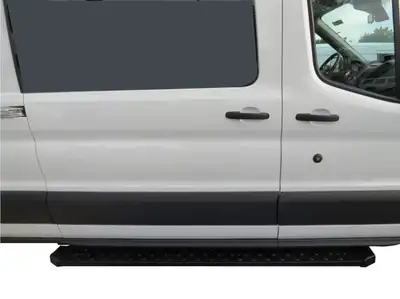 TrailFX Running Board Van Black - Ford