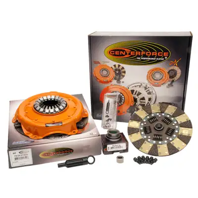 Centerforce Centerforce Dual Friction ?, High Performance Clutch Kit, 529 ft/lbs Capacity, 10.4in Dia., 10-Spline, Fits Buick/Chevrolet/GMC Cars and Trucks 6/8 Cyl