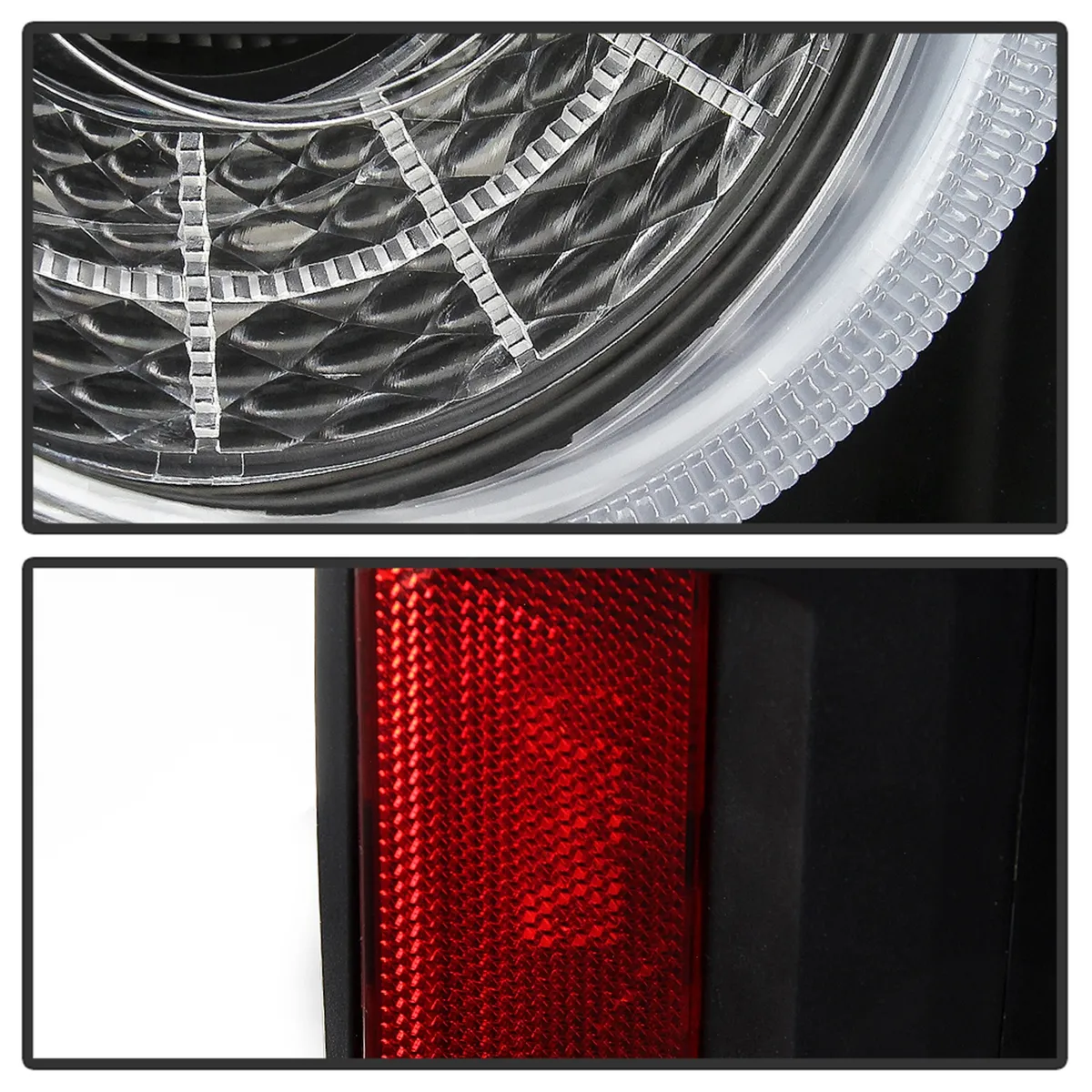 ( Spyder ) Jeep Wrangler 2019 - 2020 Full LED Tail Light - Sequential Turn Signal - Black product image