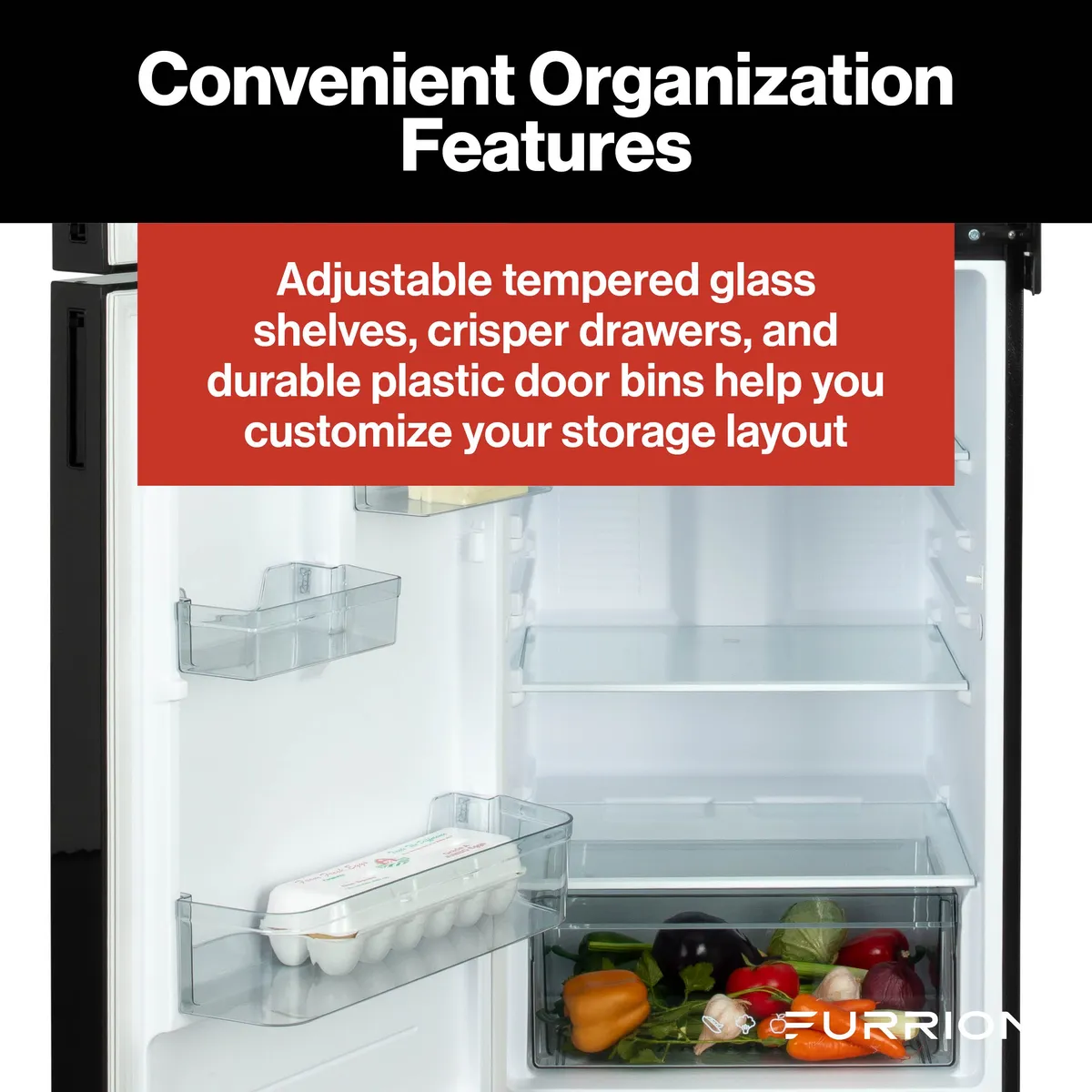 Furrion RV Refrigerator - 12V, 10.6 cu. ft. product image