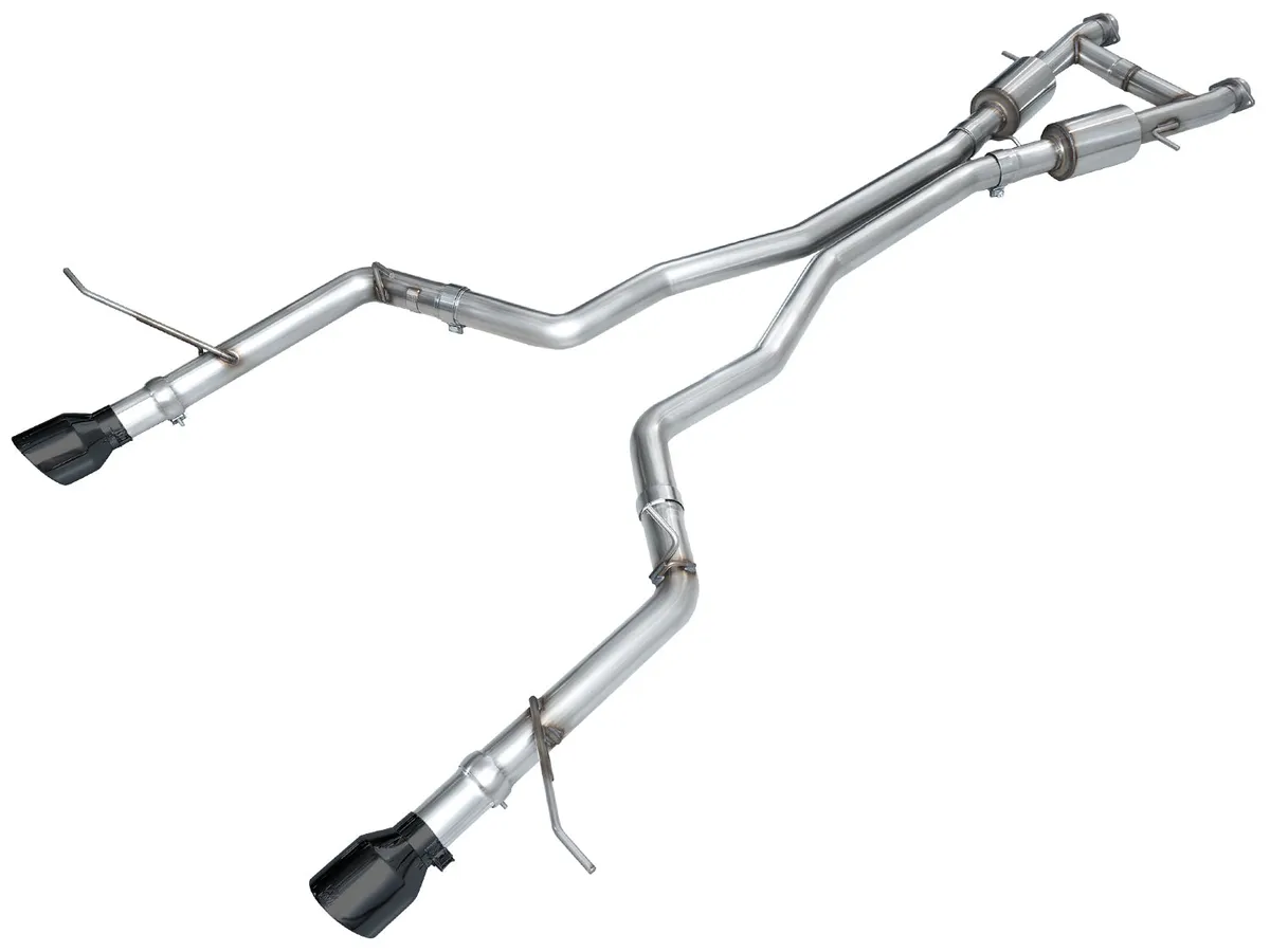 AWE Track Edition Exhaust for Dodge Durango 3.6 / 5.7 - Chrome Silver Tips product image