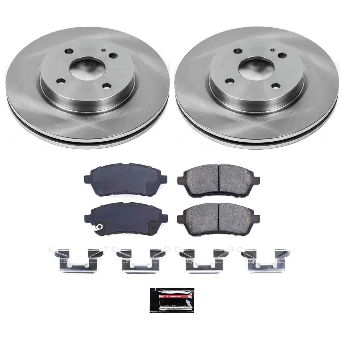 Z17 Direct Replacement Kit: Rotors; Ceramic Pads W/Hardware product image