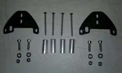 Quake LED Quake LED - QBJ910 - JL Sport Fog Brackets Pair for 2018-2020 Jeep Wrangler