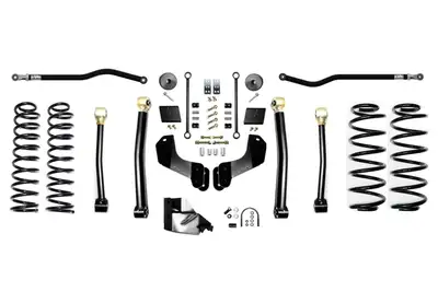 EVO Manufacturing 4.5" Heavy Duty Gas/392 Jeep Wrangler JL Jlu Lift Kit Enforcer Suspension Systems Heavy Duty HD