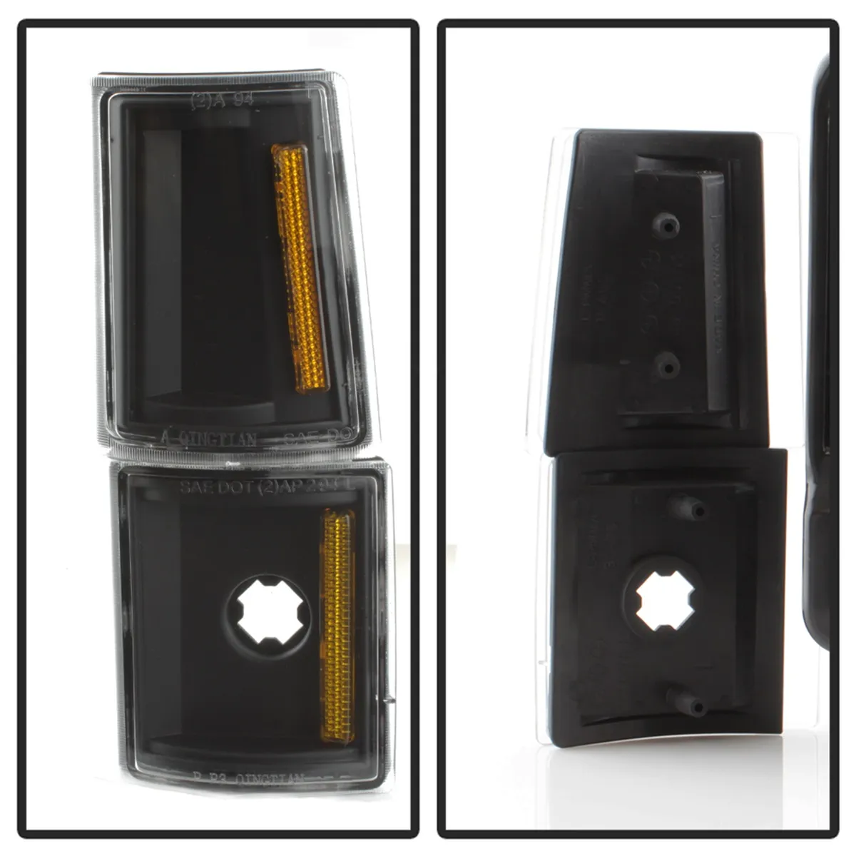 9498 gm C/K Series/Suburban/9499 Yukon(Excl W/Seal Beam)hl W/Corner & Parking Lights 8pcs Setsblk product image