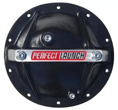 Proform Differential Cover Perfect Launch Model Fits GM 10 Bolt 8.2/8.5 Alum Black Proform
