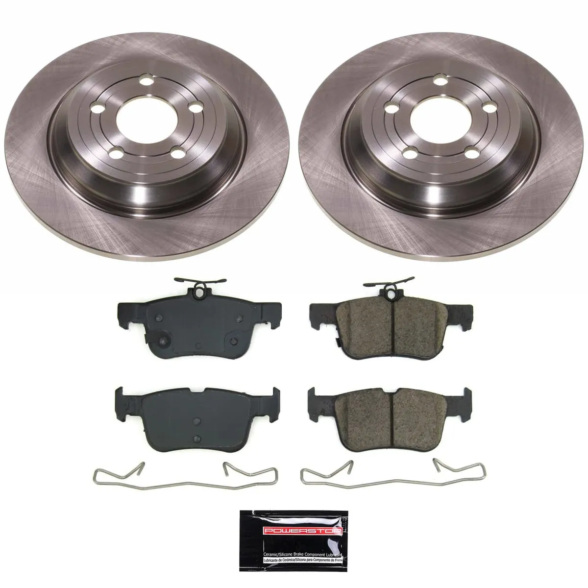 OE Stock Replacement Lowdust Ceramic Brake Pad And Rotor Kit product image