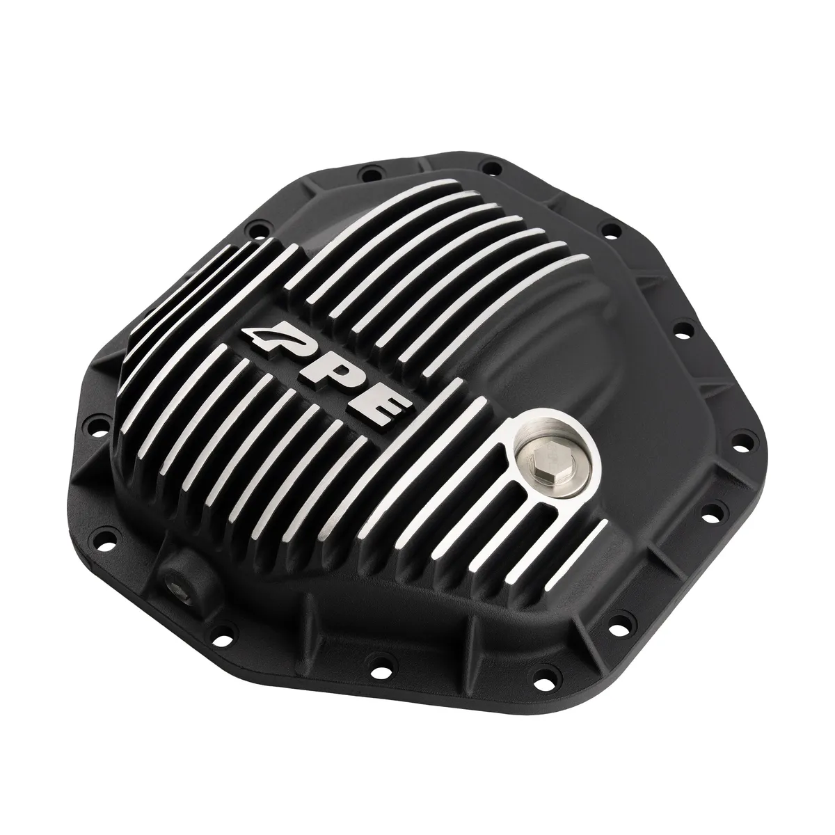 17-22 Ford SuperDuty DANA M275 Heavy-Duty Cast-Aluminum Rear Differential Cover Brushed Pacific Performance Engineering product image