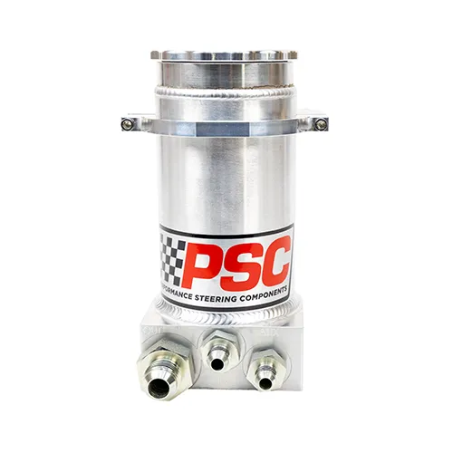 8.25 Hydroboost W/ Clamp 6 Return 10 Feed Black Anodized Black Street Cap product image