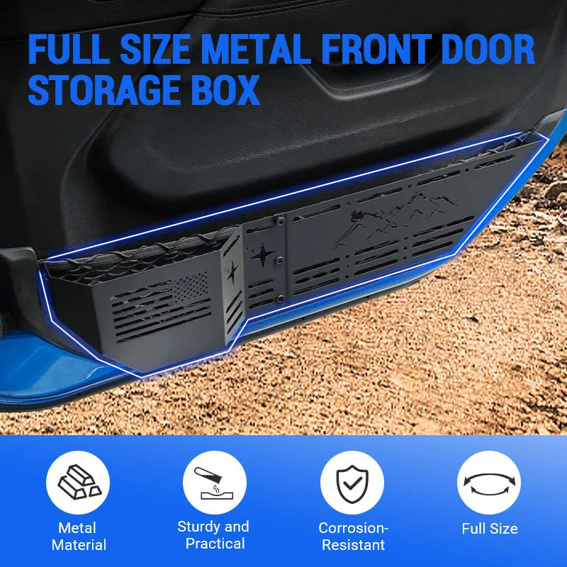 Front Door Storage Side Box for 2018+ Jeep Wrangler JL product image