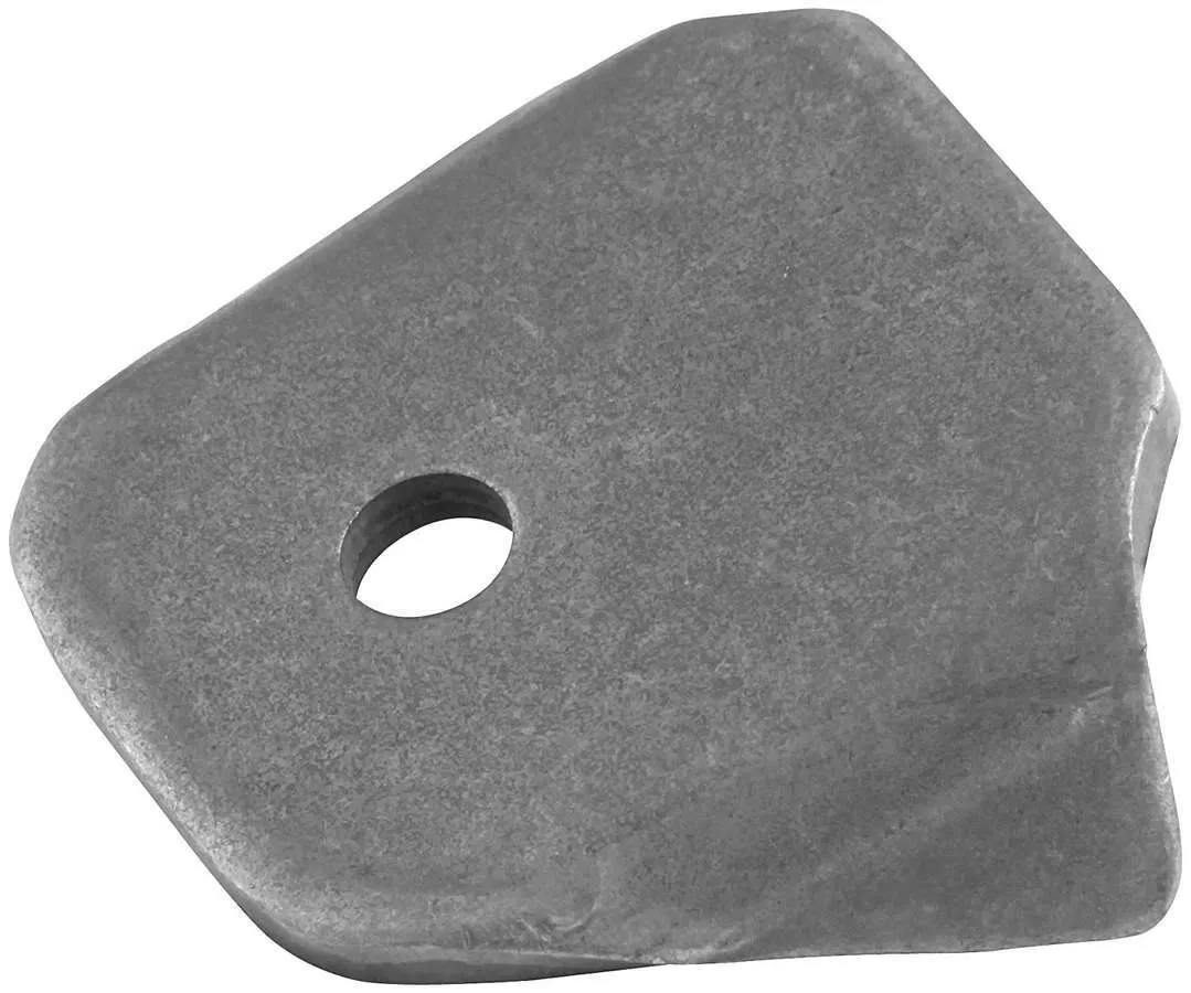 Allstar Performance Gusset Tabs 25pk Round Tube 1/4in Hole