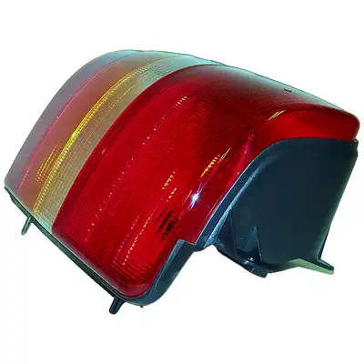 Crown Automotive Jeep Replacement Crown Automotive Jeep Replacement 56005110 Right Tail Lamp for Jeep 1993-1998 ZJ Grand Cherokee, Red, White, Amber