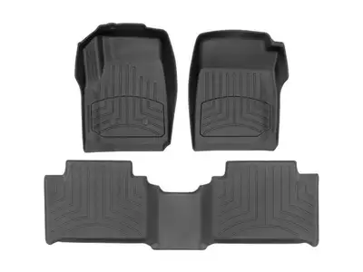 Weathertech WeatherTech 2015 - 2022 Chevrolet Colorado Black Front Rear FloorLiner HP 44751-1-2IM