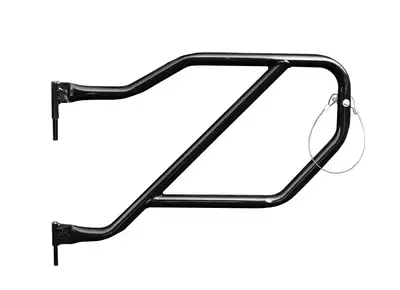 Steinjager Doors 2019 to Present Trail, Tubular Style Rear Doors Bare