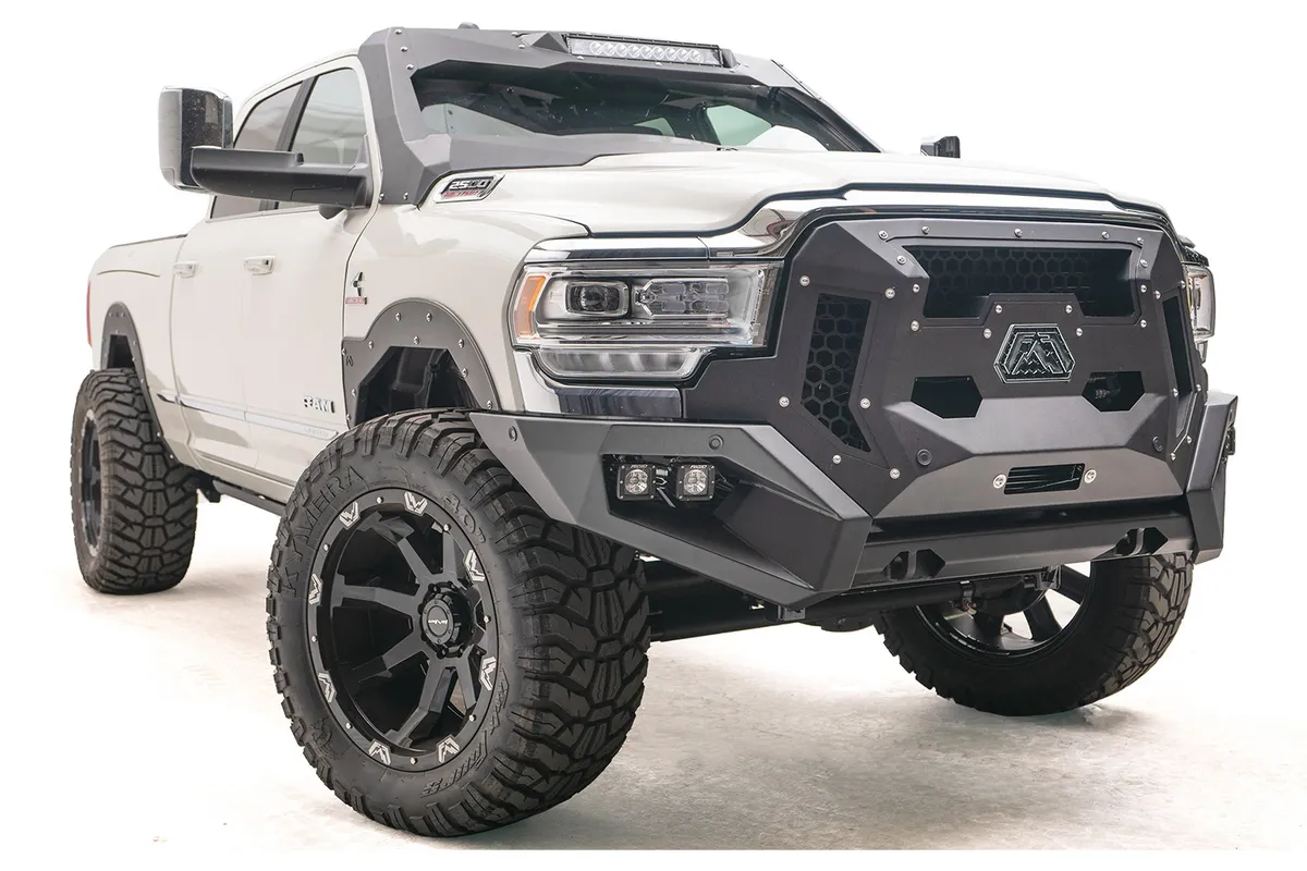 Grumper Crash Bar; 2 Stage Black Powder Coated; product image