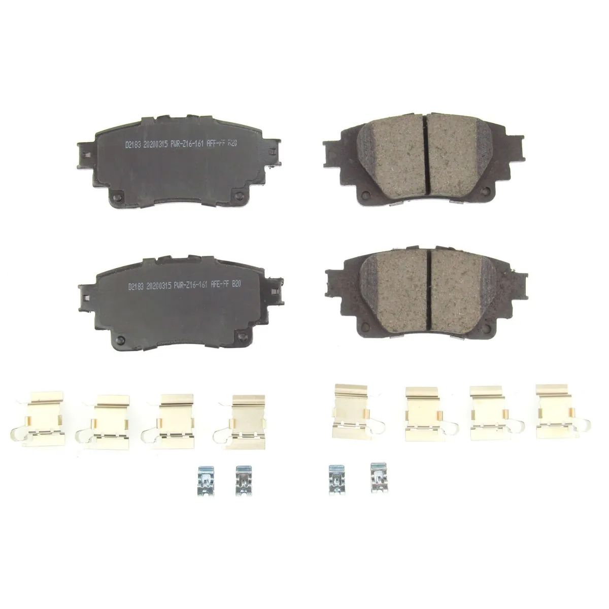 Z17 Evolution Ceramic Brake Pads W/Hardware product image